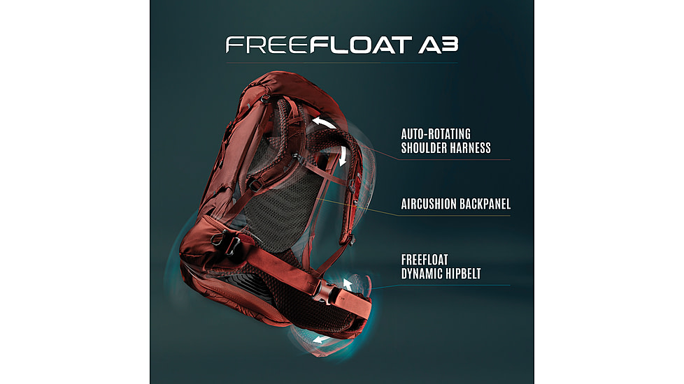 Gregory Baltoro 65L Pack, Brick Red, Medium, 141300-1129