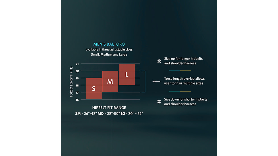 Gregory Baltoro 65L Pack, Brick Red, Medium, 141300-1129