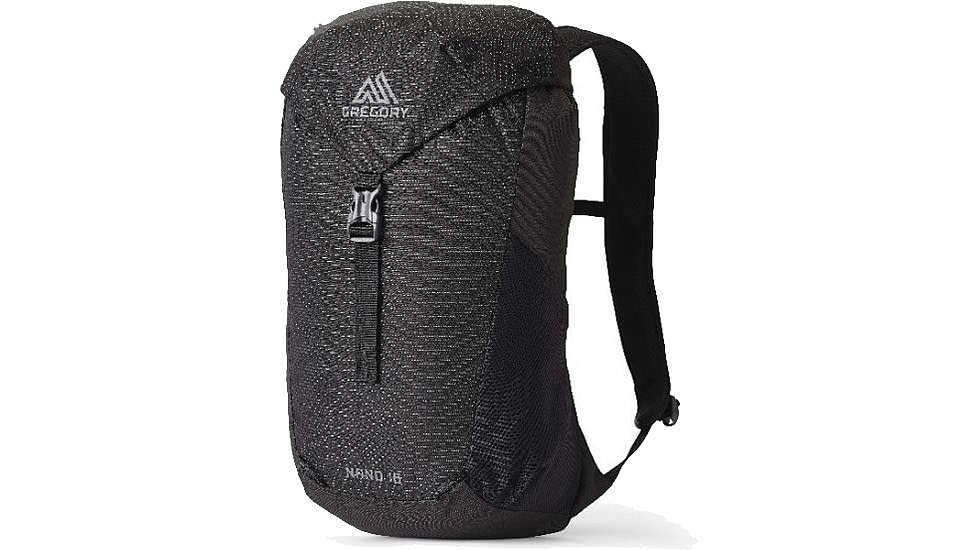 Gregory Nano 16L Daypack - Mens, Optic Black, One Size, 153056-9974