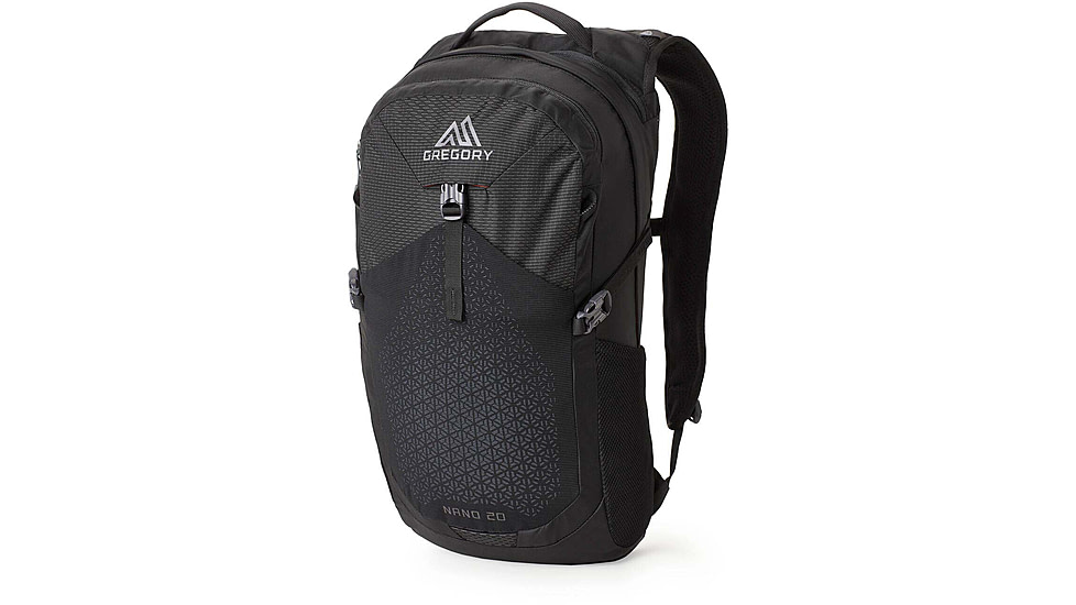 Gregory Nano 20 Daypack, Obsidian Black, One Size, 111499-0413