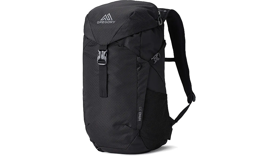 Gregory Nano 30L Backpacks, Obsidian Black, One Size, 146838-0413