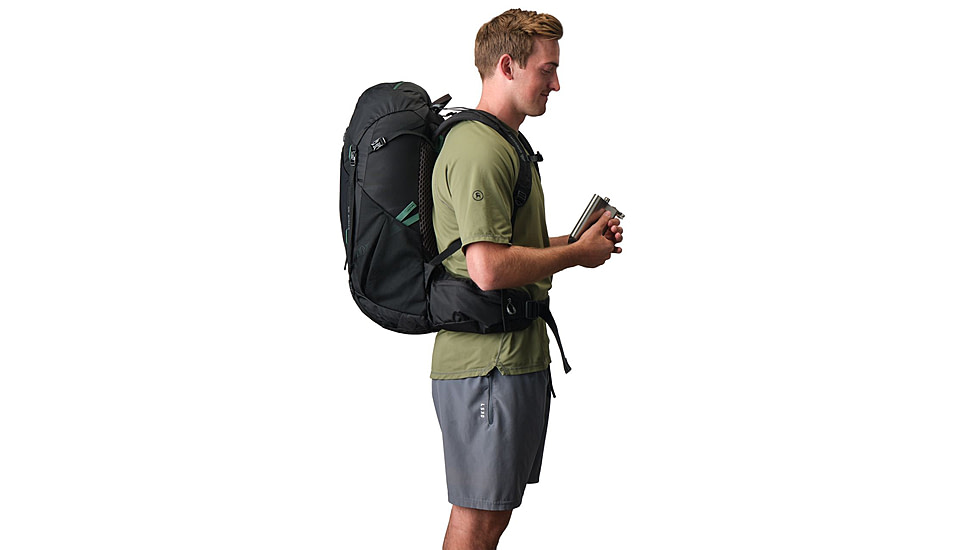 Gregory Stout 45L Backpack, Forest Black, 149375-A266