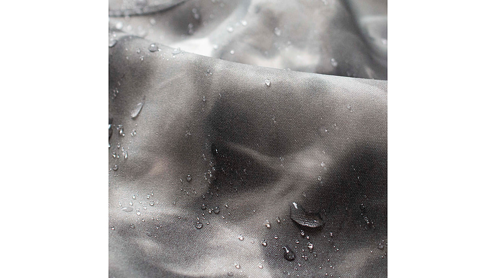 Habit Anglers Bluff Rain Bib, Habit Gray Waves/Black, Medium, RS10033-O-8-6-M-4G5