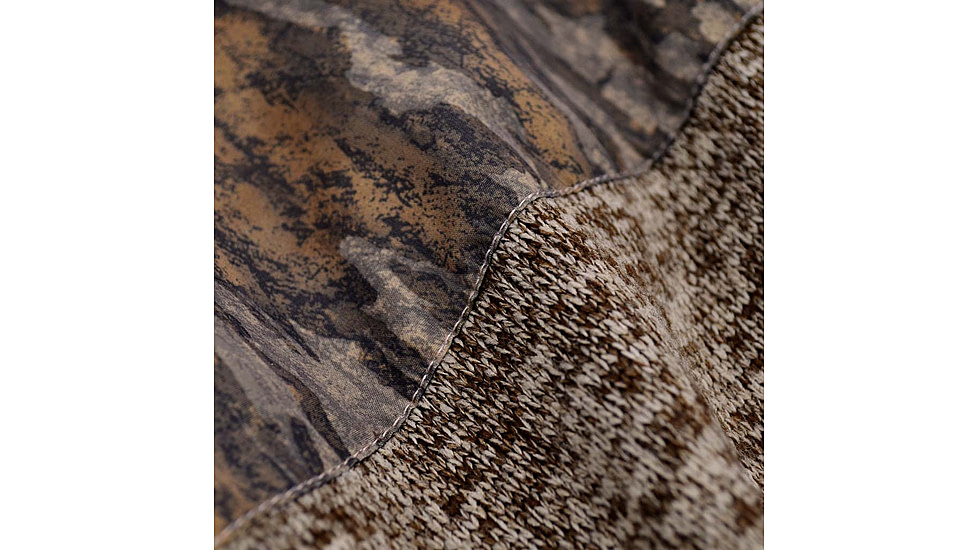 Habit Crater Valley Sweater Fleece 1/4 Zip Jacket - Mens, Mossy Oak Bottomland, Large, FJ10031-3H7-L