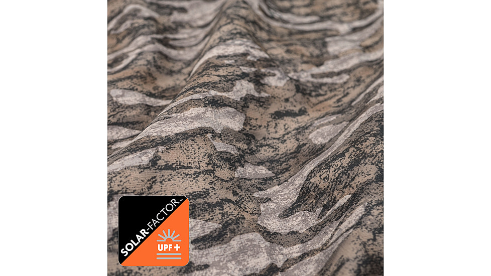 Habit Hatcher Pass Camo Guide Short Sleeve Shirt - Mens, Mossy Oak New Bottomland, Small, TS1476-014-S