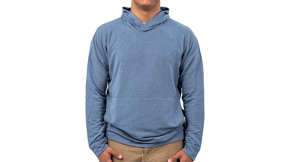 Habit Performance Fleece Hoodie - Mens, Flintstone, 2XL, PH10129-S-8-6-2X-6F5
