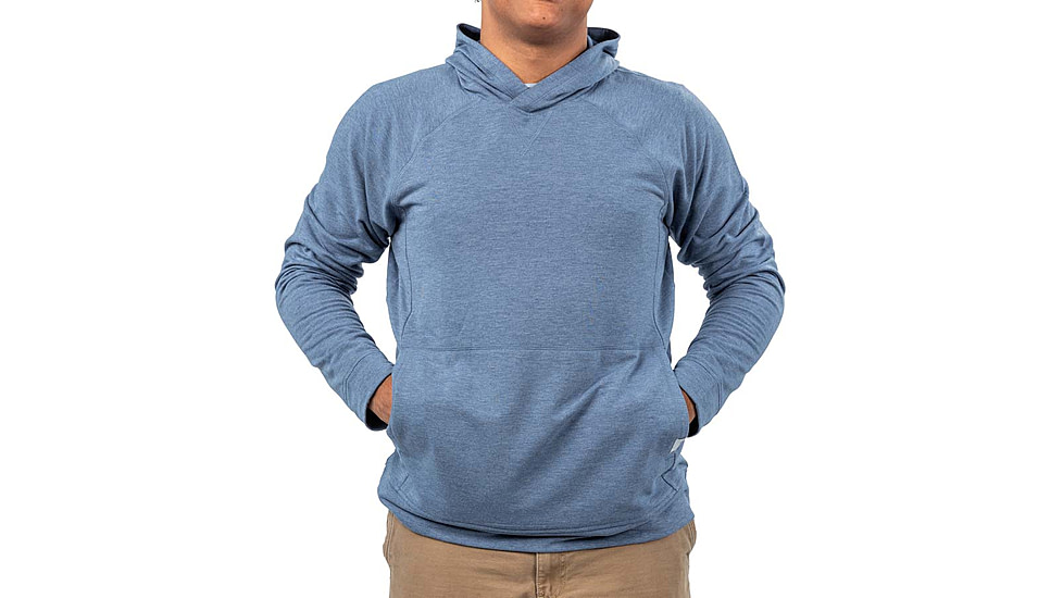 Habit Performance Fleece Hoodie - Mens, Flintstone, 2XL, PH10129-S-8-6-2X-6F5