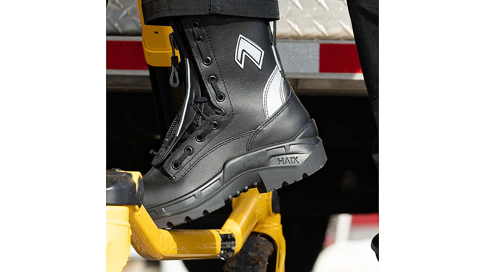 HAIX Airpower R2 Waterproof Leather Boots - Mens, Extra Wide, Black, 6, 605109XW-6