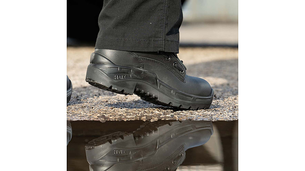 HAIX Airpower R2 Waterproof Leather Boots - Mens, Extra Wide, Black, 6, 605109XW-6