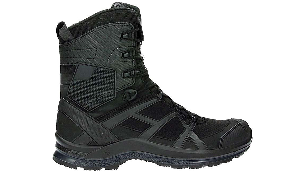 HAIX Black Eagle Athletic 2.0 T High, Side-Zip Boots, Black, 11, 330004-11