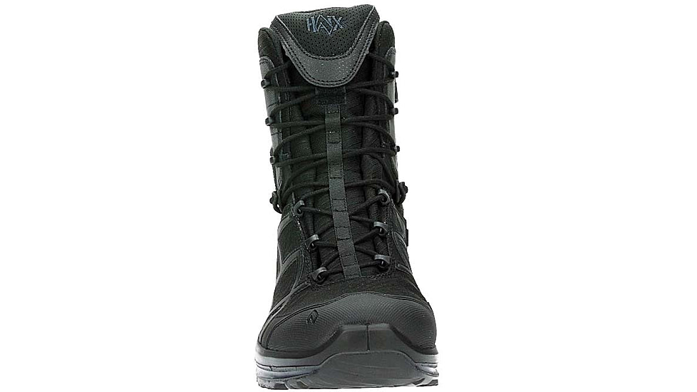HAIX Black Eagle Athletic 2.0 T High, Side-Zip Boots, Black, 11, 330004-11
