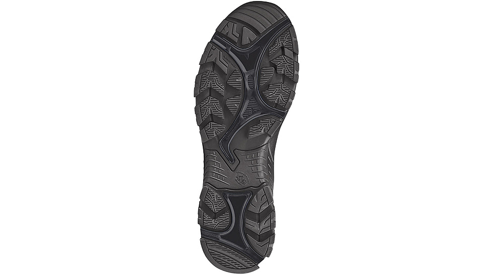 HAIX Black Eagle Safety 55 Mid, Side-Zip, Mens Boots, Black, 6 Medium, 620012M-6