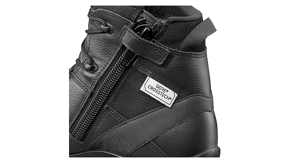 HAIX Black Eagle Safety 55 Mid, Side-Zip, Women's Boots, Black, 10.5 Medium, 620013M-10.5