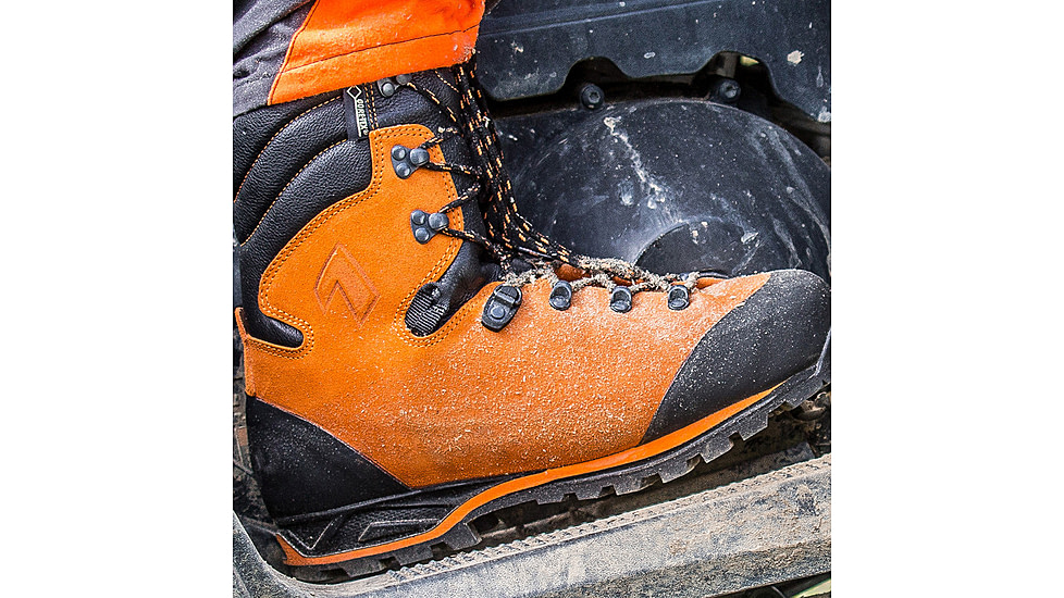 HAIX Mens Protector Prime Work Boot, Orange, 10, 603102W-10