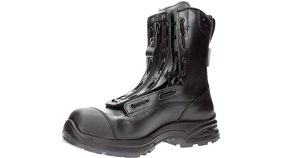 HAIX Womens EMS/Station Airpower XR2 Medium Work Boots, Black, 8 605119M-8