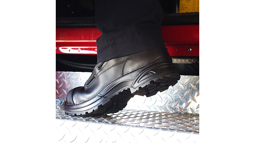 HAIX Womens EMS/Station Airpower XR2 Medium Work Boots, Black, 8 605119M-8