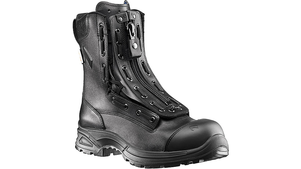 HAIX Womens EMS/Station Airpower XR2 Medium Work Boots, Black, 8 605119M-8