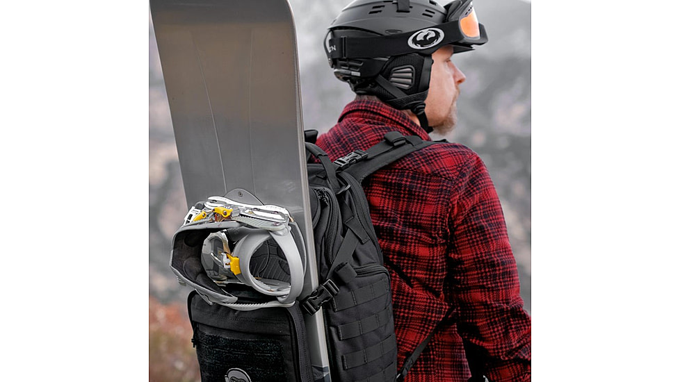 Hazard 4 Drawbridge Daypack, 25 Liters, Black, One Size, BKP-DBG-BLK