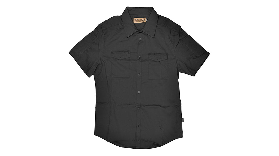 Hazard 4 Mechanic Short Sleeve Shirt, Black, Small, APR-MECH-BLK-S