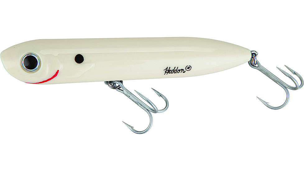 Heddon Chugn Spook Topwater Bait, Floating, 1oz, 4 7/8in, Bone, X9556435