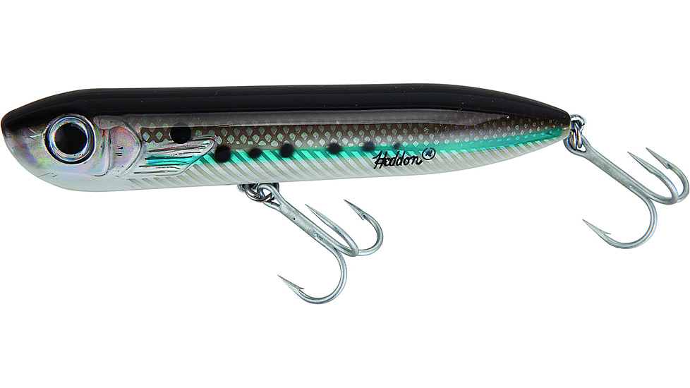 Heddon Chugn Spook Topwater Bait, Floating, 1oz, 4 7/8in, Silver Mullet, X9556438