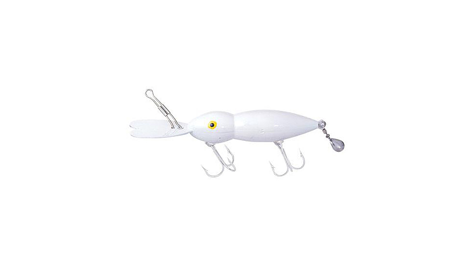 Heddon Hellbender Crankbait, 5 1/2in, 7/8 oz, White, W0801