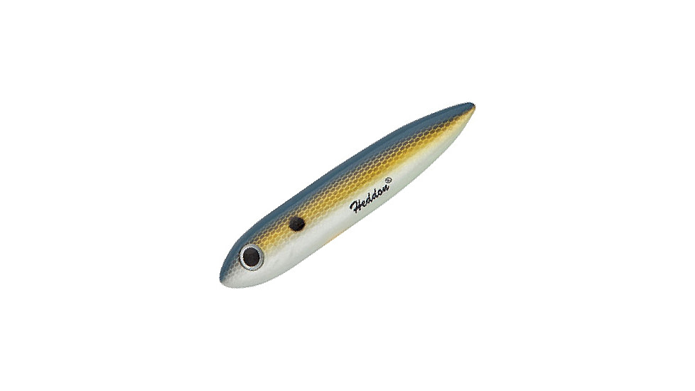 Heddon One Knocker Spook Topwater Bait, 4.5in, 3/4 oz, G-Finish Foxy Shad, XK9253GFS