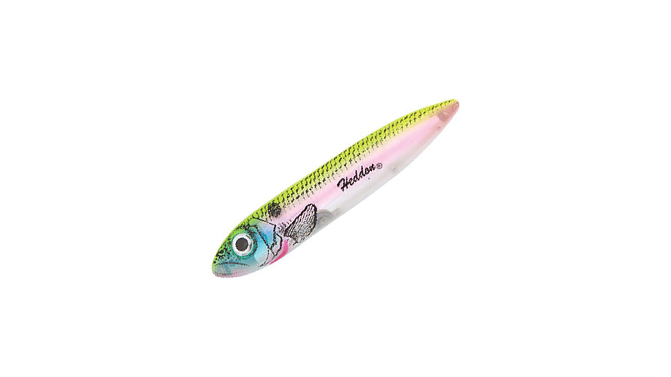 Heddon One Knocker Spook Topwater Bait, 4.5in, 3/4 oz, Okie Shad, XK9253HOS