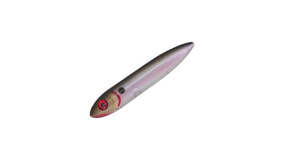 Heddon One Knocker Spook Topwater Bait, 4.5in, 3/4 oz, Pearl Melon, XK9253430