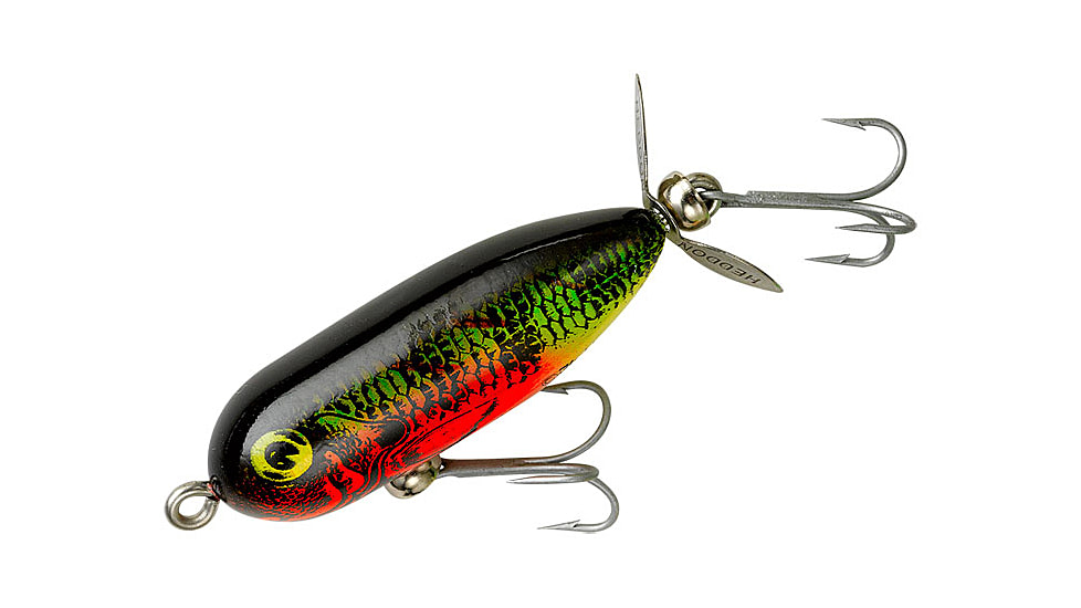 Heddon Tiny Torpedo Topwater Prop Bait, 1-7/8in, 1/4 oz, Natural Perch, X0360LC