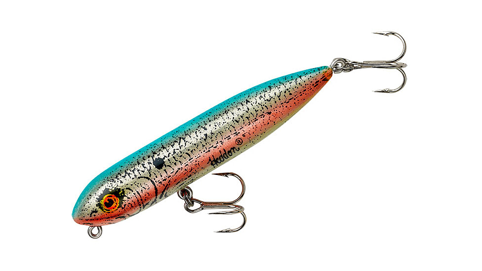 Heddon Zara Puppy Topwater Walking Bait, 3in, 1/4 oz, G-Finish Blue Shad, X9225GBLSD
