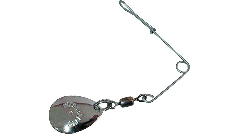 Hildebrandt Jig Spinner, Colorado Blade, Nickel, #0, 1in, 2 Pack, 0JSN