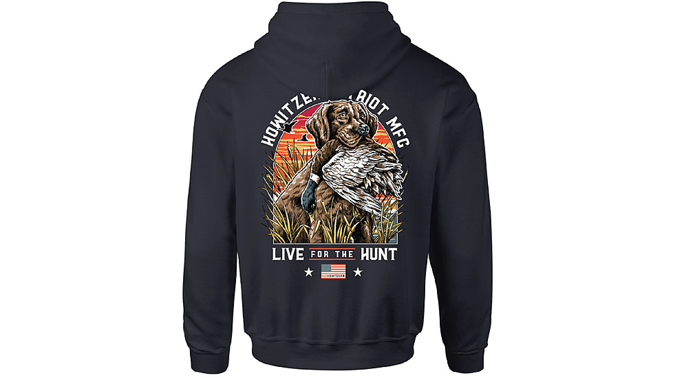 HOWITZER Hunting Dog Hood - Youth, Navy, Large, CVY7087-NV-L