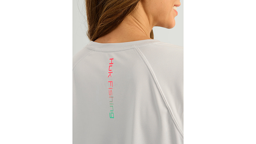 HUK Performance Fishing Fishing Pursuit Shirt - Womens, Harbor Mist2, Large, H6120109-035-L