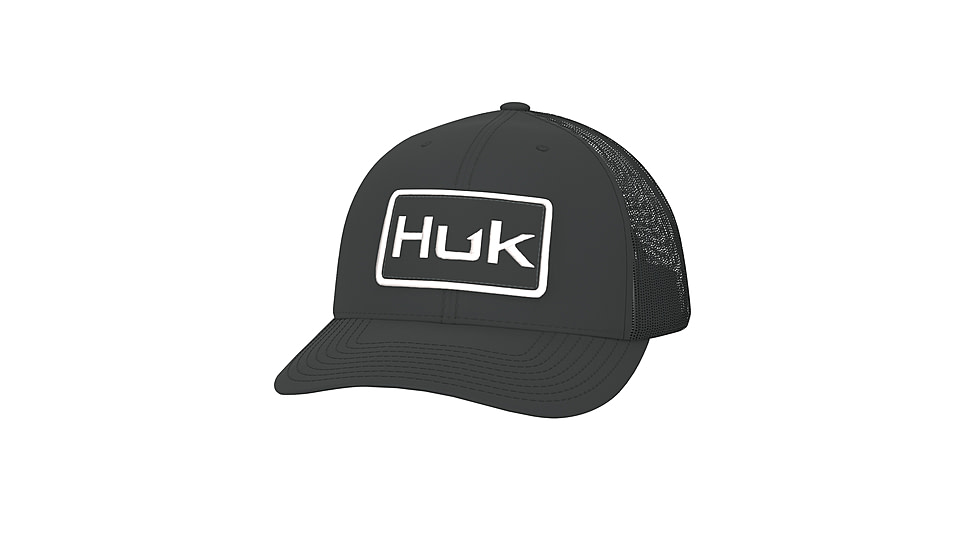HUK Performance Fishing Huk Logo Trucker - Youth, Black, 1, H7300044-001-1
