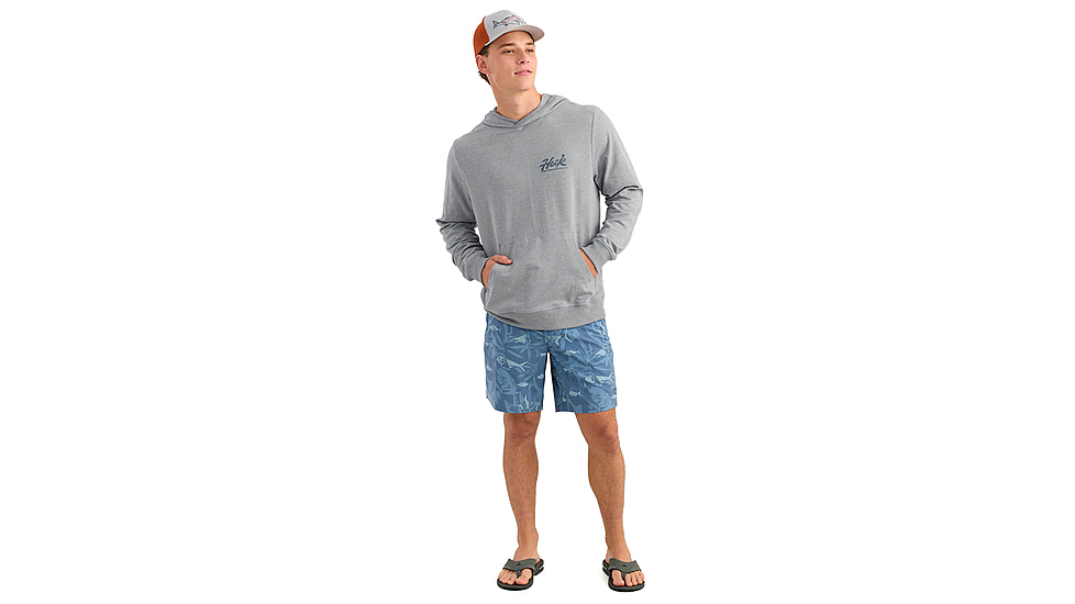 HUK Performance Fishing Edisto Bass Batch Terry Hoodie - Mens