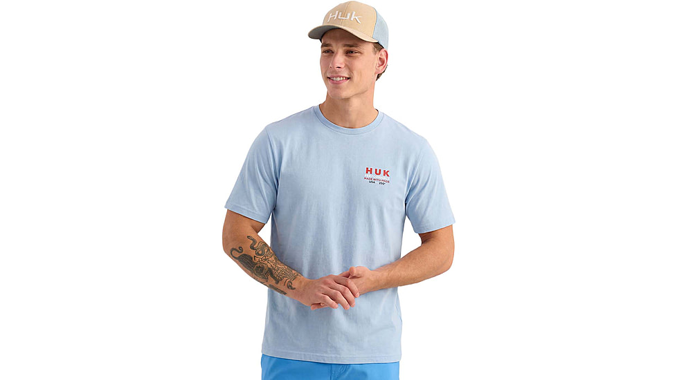 HUK Performance Fishing Home Of The Fish Short Sleeve T-Shirt - Mens