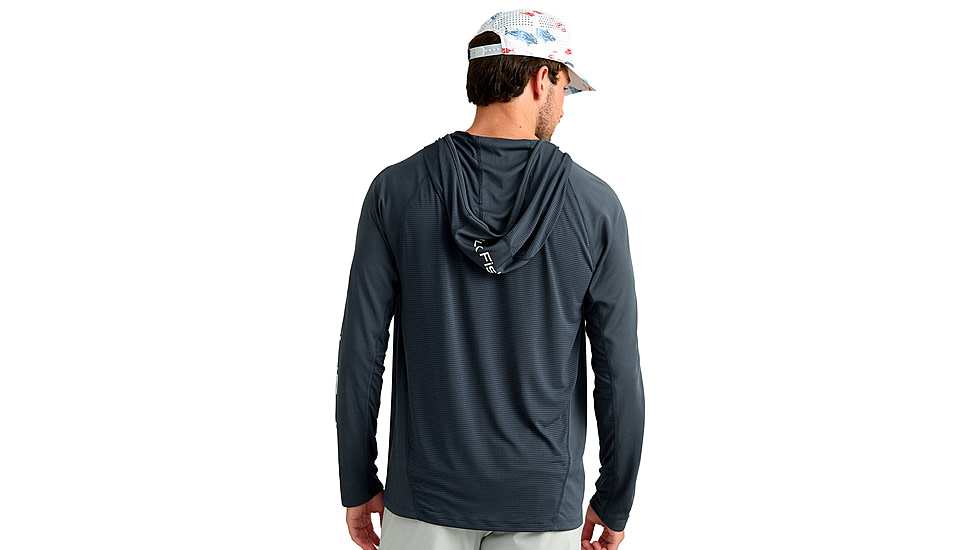 HUK Performance Fishing Icon Long Sleeve Hoodie - Mens