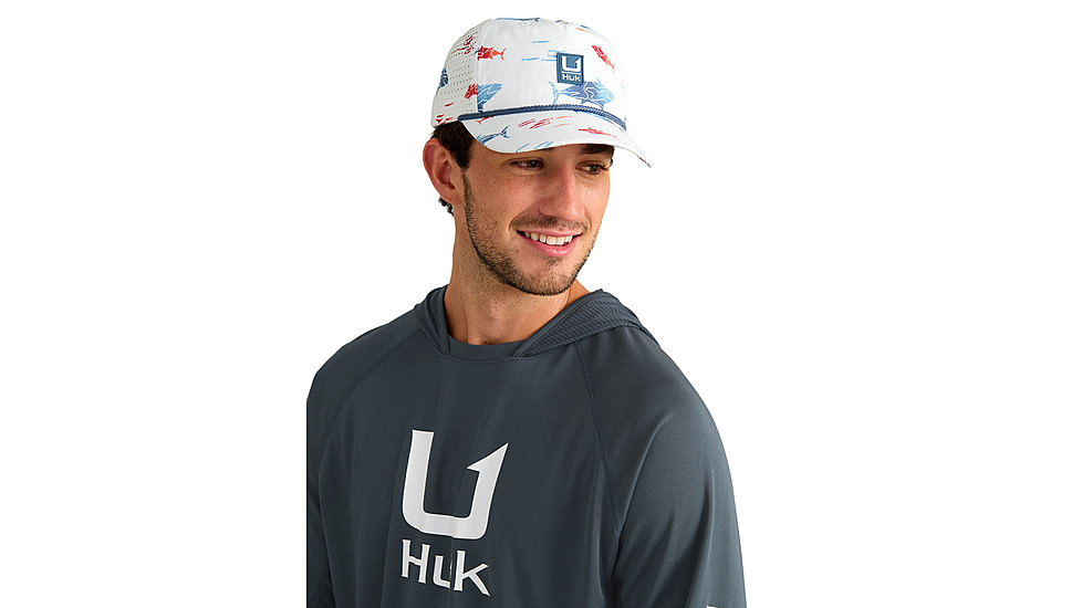 HUK Performance Fishing Icon Long Sleeve Hoodie - Mens