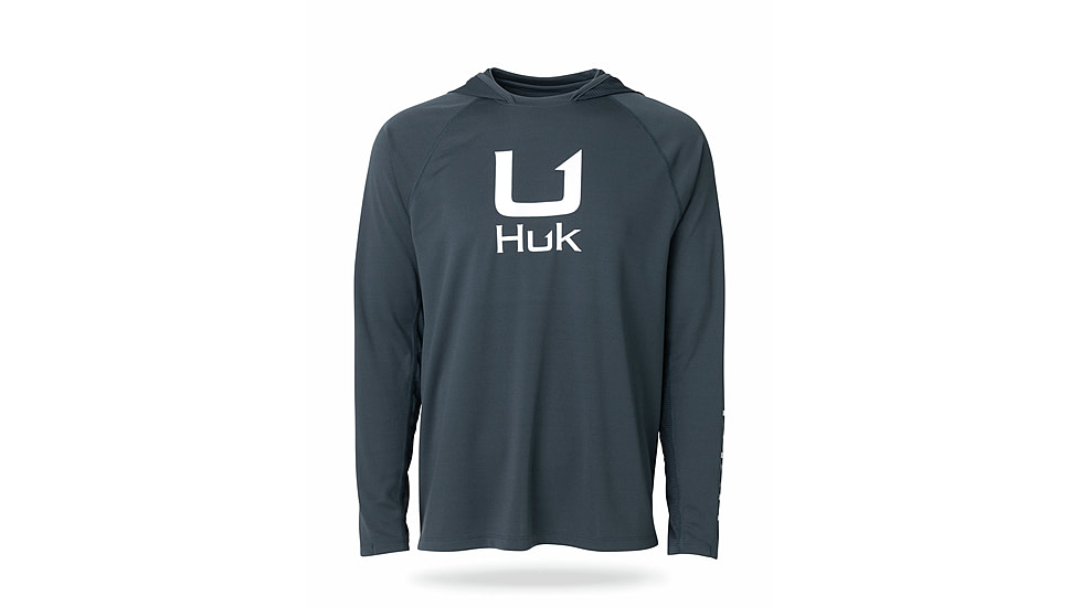 HUK Performance Fishing Icon Long Sleeve Hoodie - Mens
