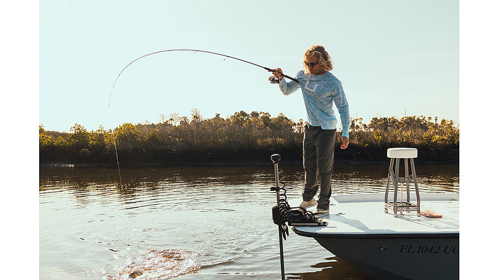 HUK Performance Fishing Icon Printed Crew - Mens