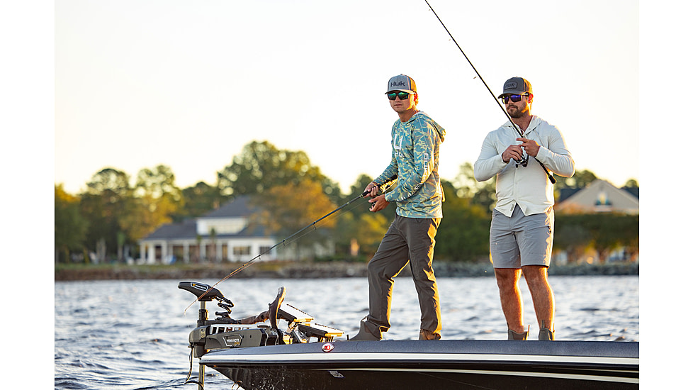 HUK Performance Fishing Icon Printed Long Sleeve Hoodie - Mens