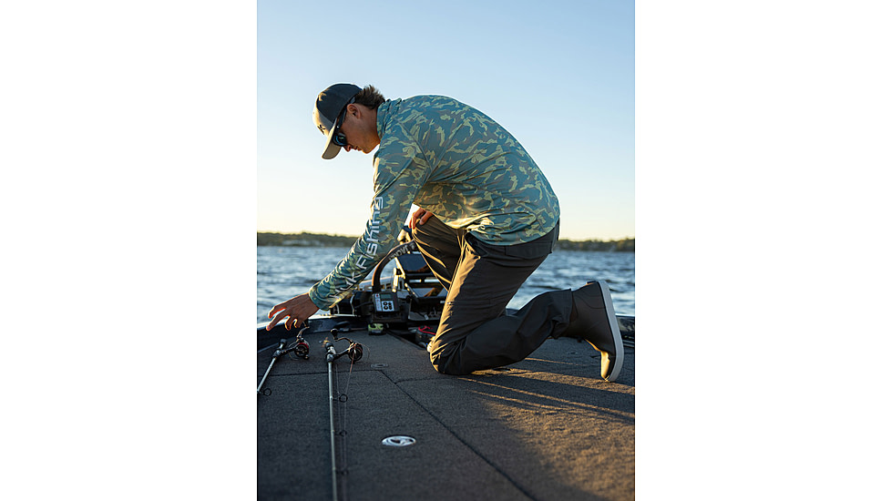 HUK Performance Fishing Icon Printed Long Sleeve Hoodie - Mens