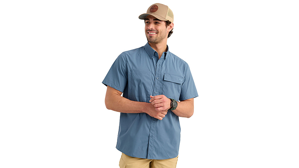 HUK Performance Fishing Icon Short Sleeve Shirt - Mens