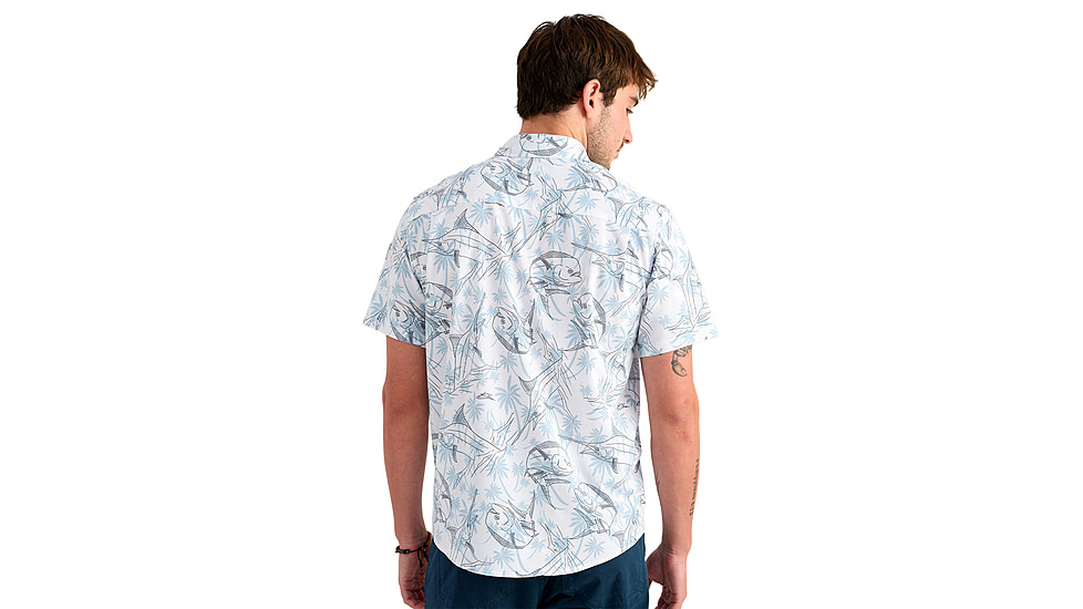 HUK Performance Fishing Kona Kc Printed Shirt - Mens