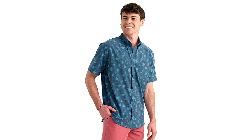HUK Performance Fishing Kona Kc Printed Shirt - Mens