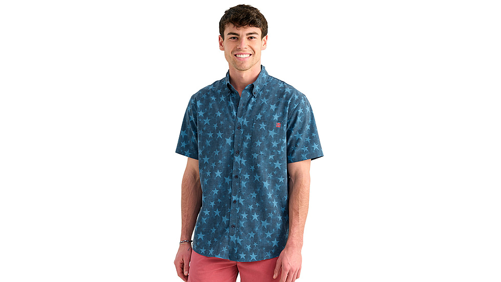 HUK Performance Fishing Kona Kc Printed Shirt - Mens