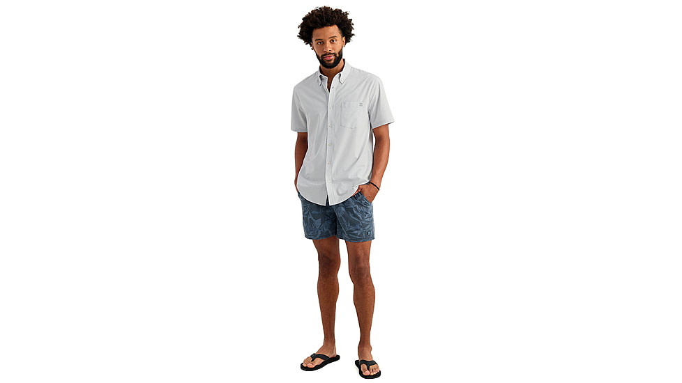 HUK Performance Fishing Kona Solid Short Sleeve - Mens