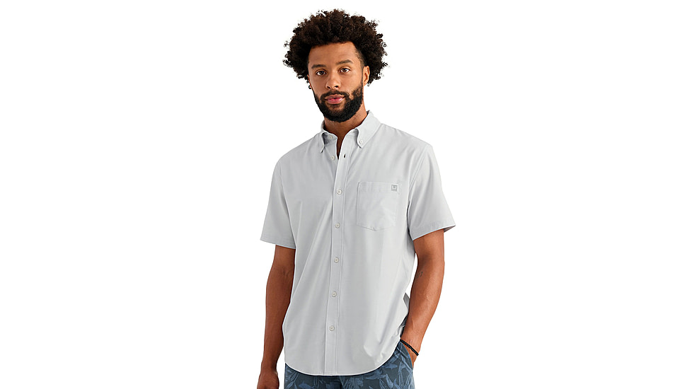 HUK Performance Fishing Kona Solid Short Sleeve - Mens