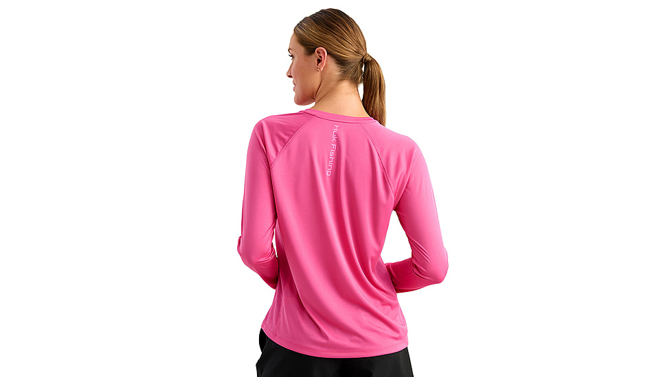 HUK Performance Fishing Pursuit Crew Solid - Womens